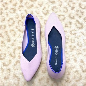 Rothys - The Point - in petal pink solid